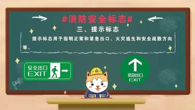 提示標志,消防安全標志
